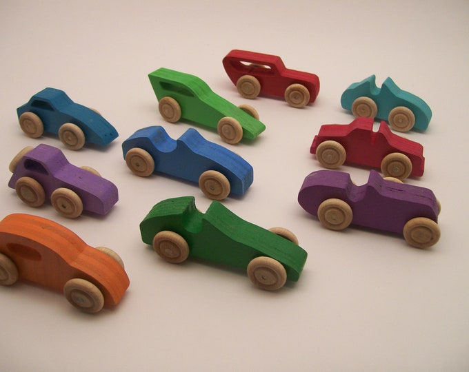 wooden cars set of 10, wooden toy cars, Handmade toy cars, wooden cars and trucks, toy cars for kids, wooden toys, toy cars for toddlers,