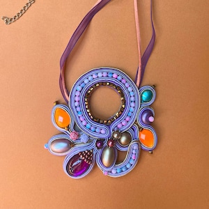 Asymmetrical fantasy pendant image 1