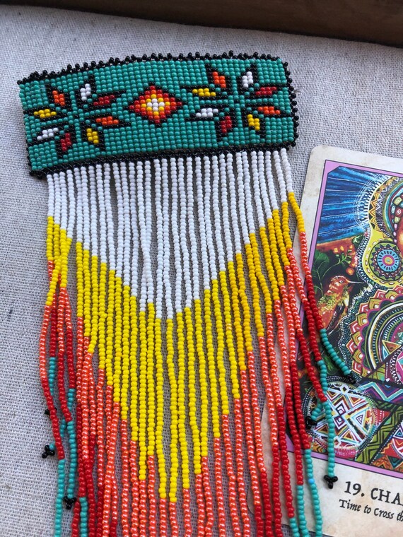Native American Pattern Barrette