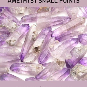 Rare Sparkly Amethyst Vera Cruz Points