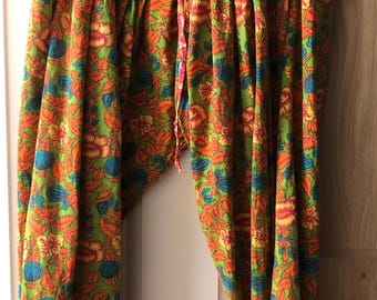 Prachtige India Kantha Jumppants Resort-broek, maat medium
