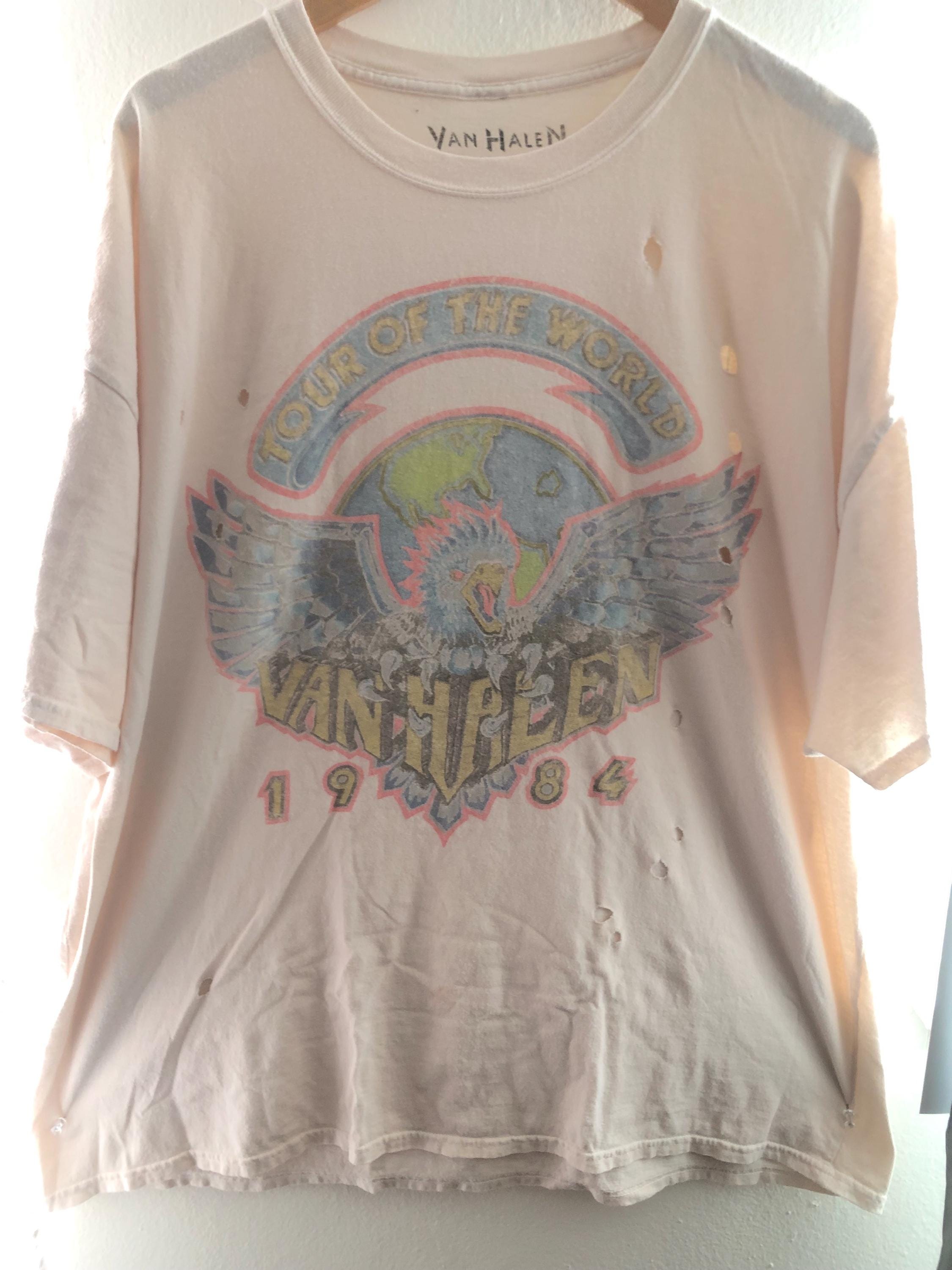 urban outfitters van halen t shirt dress Urban Outfitters Urban Outfitters Van Halen Racing T-Shirt Dress 45.00