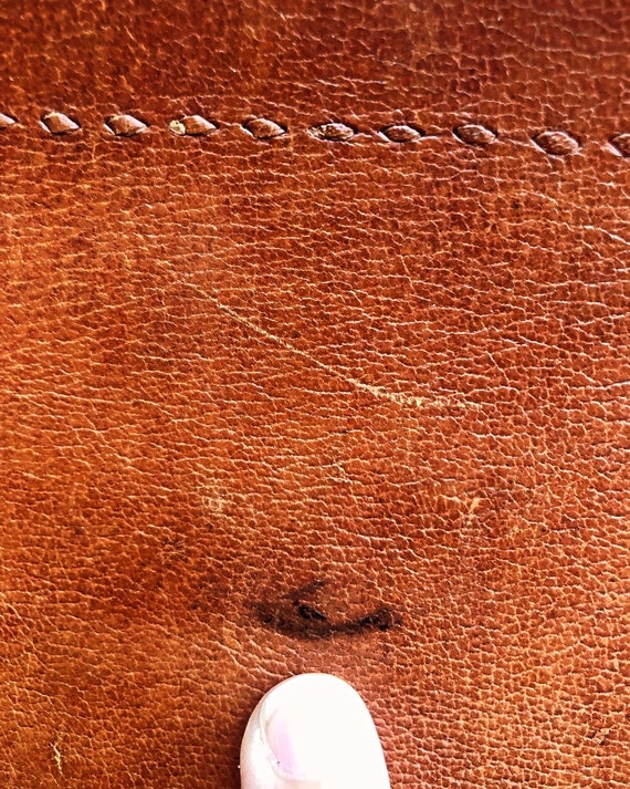 Handmade Handstitched Leather Satchel - image 9