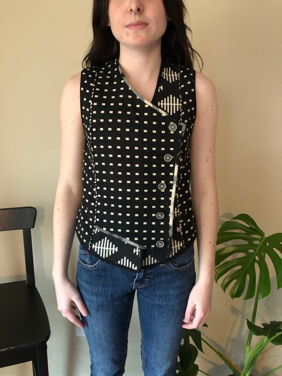 Traditional Native American patterned double brea… - image 3