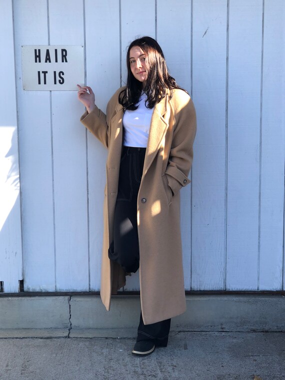 Camel Uber-warm Trench