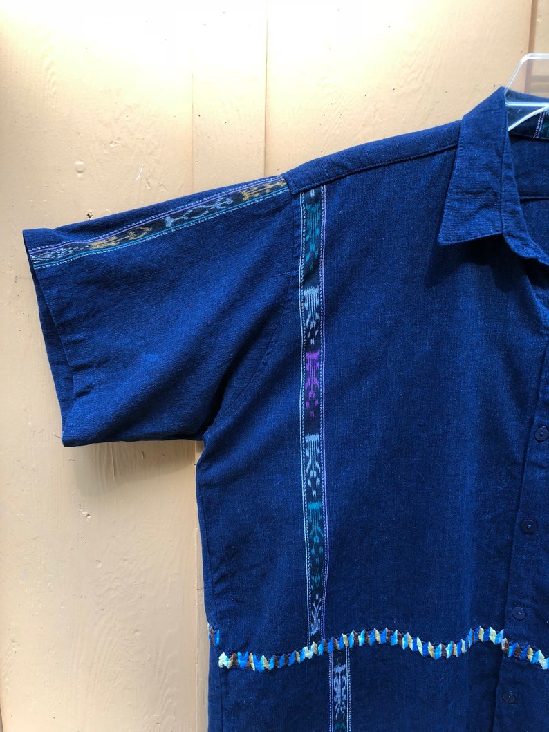X-Large Guatamalan Mens Embroidery Shirt