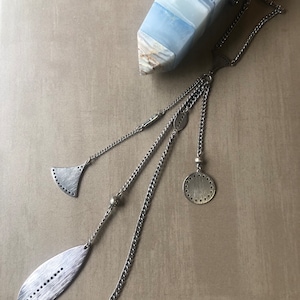 Interesting Tribal style Fringe Necklace