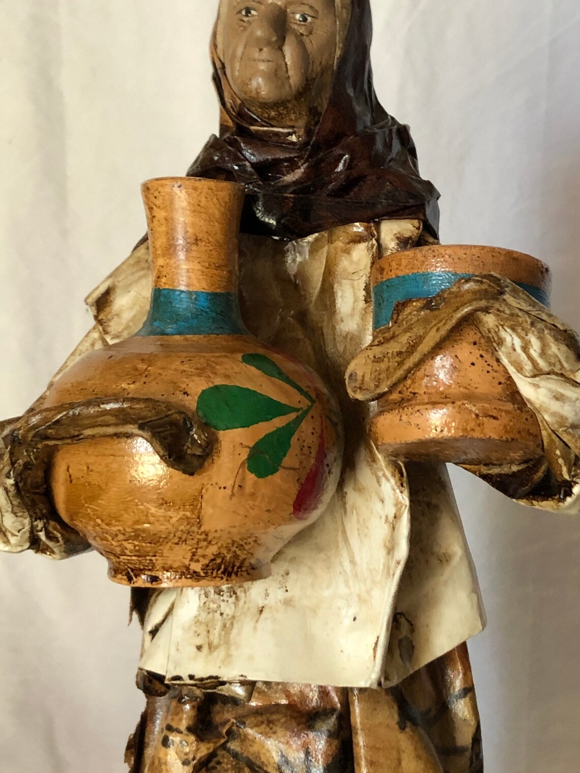 Lot of Large Mexican handmade Folk Sculptures Etsy