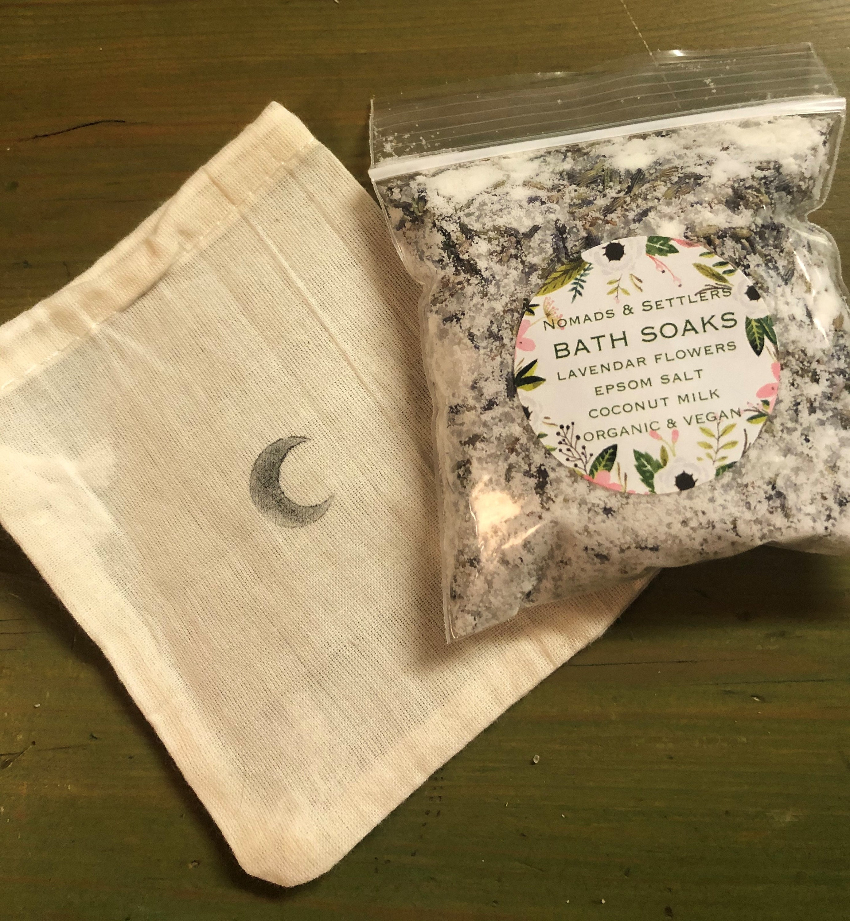 Sales de baño de lavanda hechas a mano | Etsy