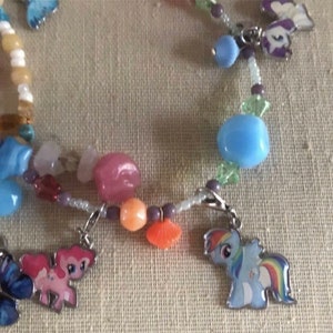 My little Pony Handgemachte Charme Halsketten Set
