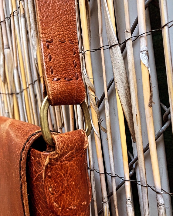 Handmade Handstitched Leather Satchel - image 4