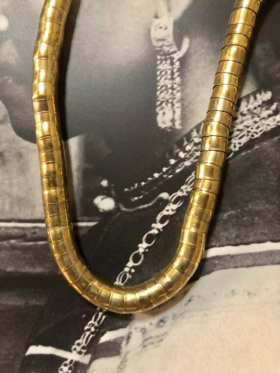 Special Vintage Snake Copper Necklace - image 2