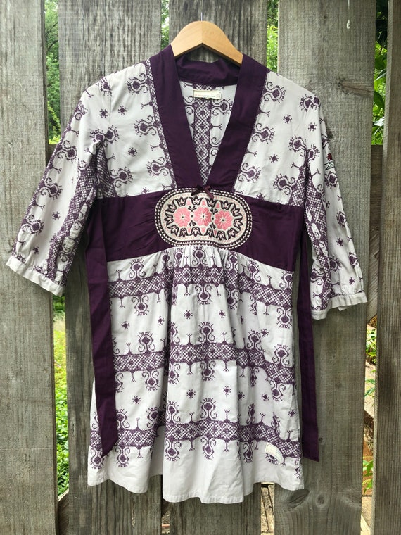 Rare, Vintage, Odd Molly, Embroidered, Hungarian N