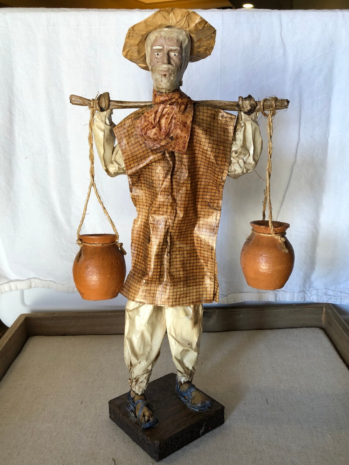 Lot of Large Mexican handmade Folk Sculptures Etsy