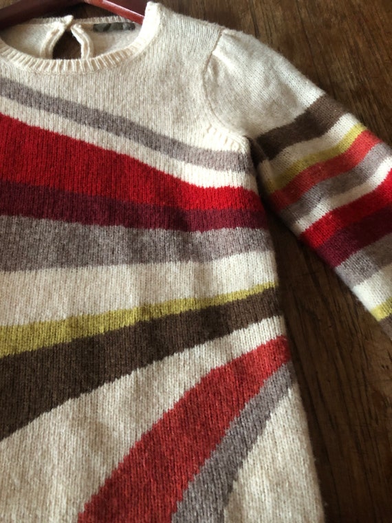 Retro Rainbow Sweater