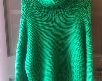 bright green sweaters