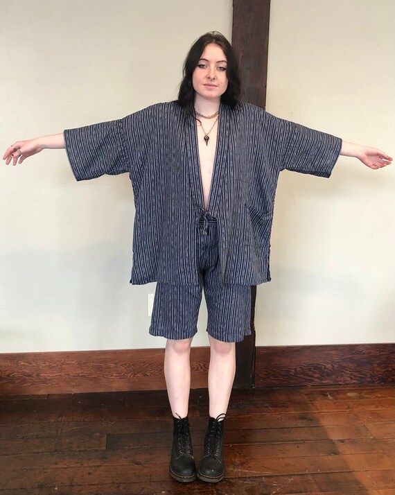 Handmade Kimono Shorts & Jacket - image 4