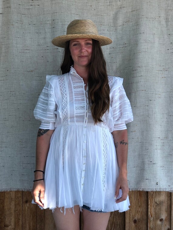 Vintage Edwardian style Free People Dress