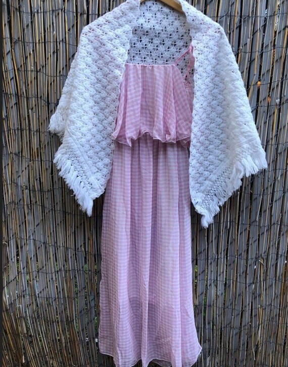 Strawberry Shortcake Picnic dress & shawl