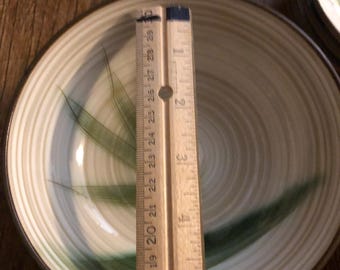 1950s ビンテージ  Bamboo  Restaurant Ware RARE COLLECTIBLE 1950s Japan Bamboo Set of 12 Dishwear Value 300+