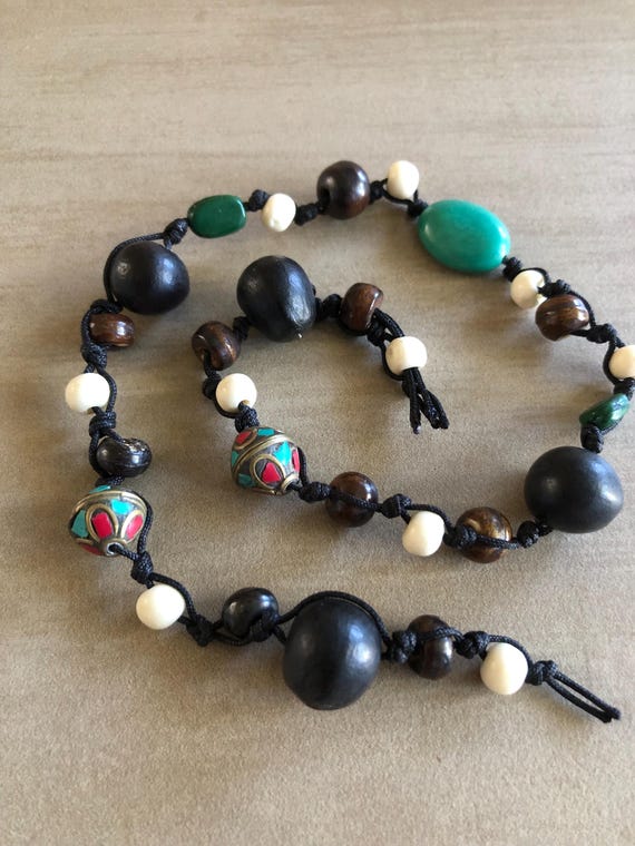 Nepalese Beads string with string - image 1