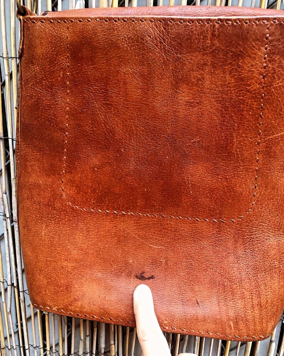 Handmade Handstitched Leather Satchel - image 10