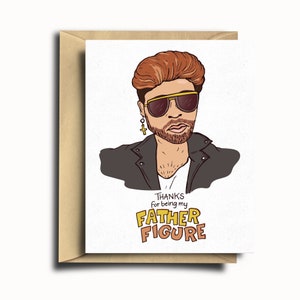 Biglietto d'auguri per la festa del papà figura padre