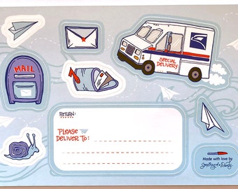 Pen-Pal Sticker Sheet