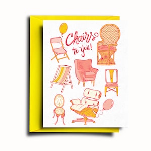 Cartes de vœux Chaises pour vous
