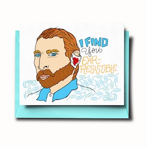 Cartão Van Gogh resistente a orelhas