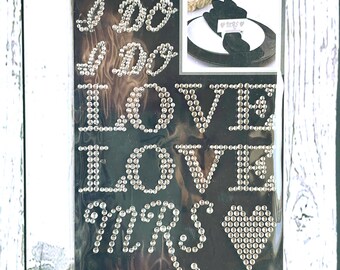 Jolees All That Bling Adhesive Gems  - Wedding, Love