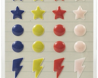 Shimelle Field Trip Epoxy Enamel Stickers