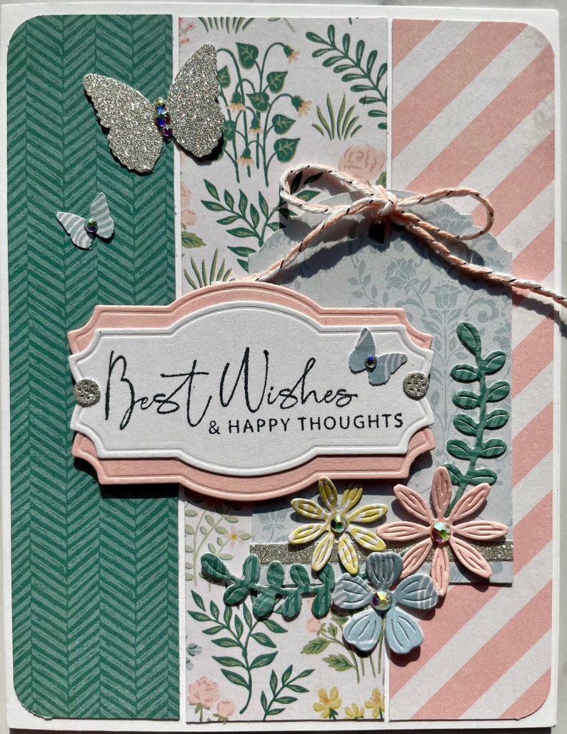 Butterfly Blush DIY Card Kit - Makes 4 Cards - Cards for Her, Card Kit ...