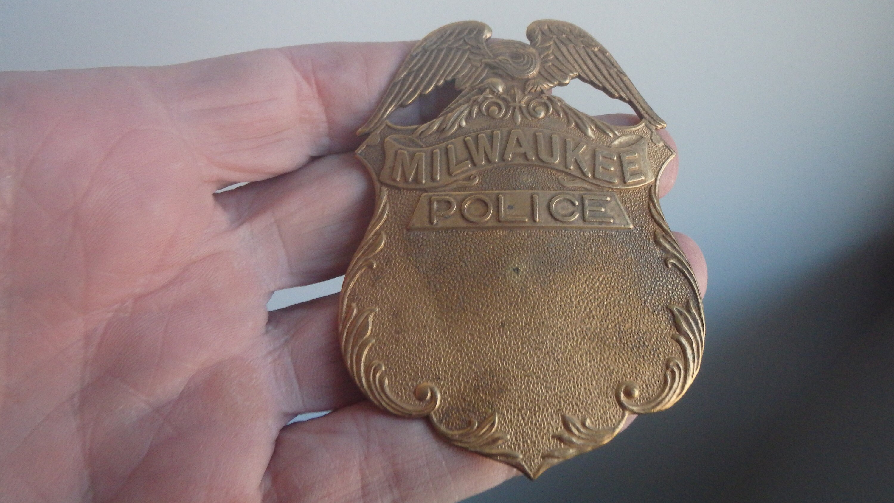 Milwaukee Polizei Abteilung Polizei Abzeichen Polizei Schild Etsy