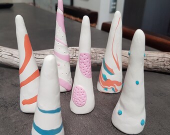 Clay Ring Cones