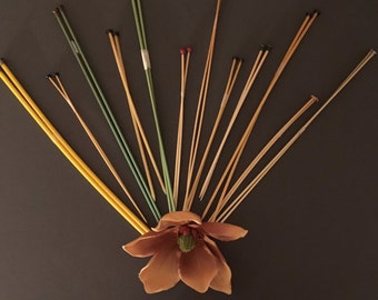 Set of (12 pair) Vintage Knitting Needles (plastic and aluminum) by Boye, Berkalin, and Chester