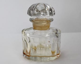 Vintage 1940er Jahre Balenciaga Le Dix Mini Parfüm Flasche, leere französische Sammlerstück
