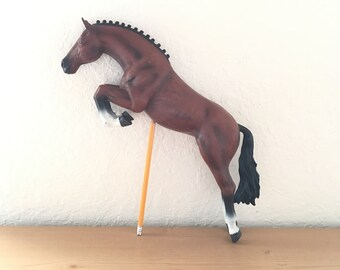 RARE Vintage Nylint Jumping Dutch Warmblood in Bay Color