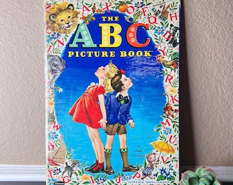 Vintage 1948 Illustrated Children's Book 