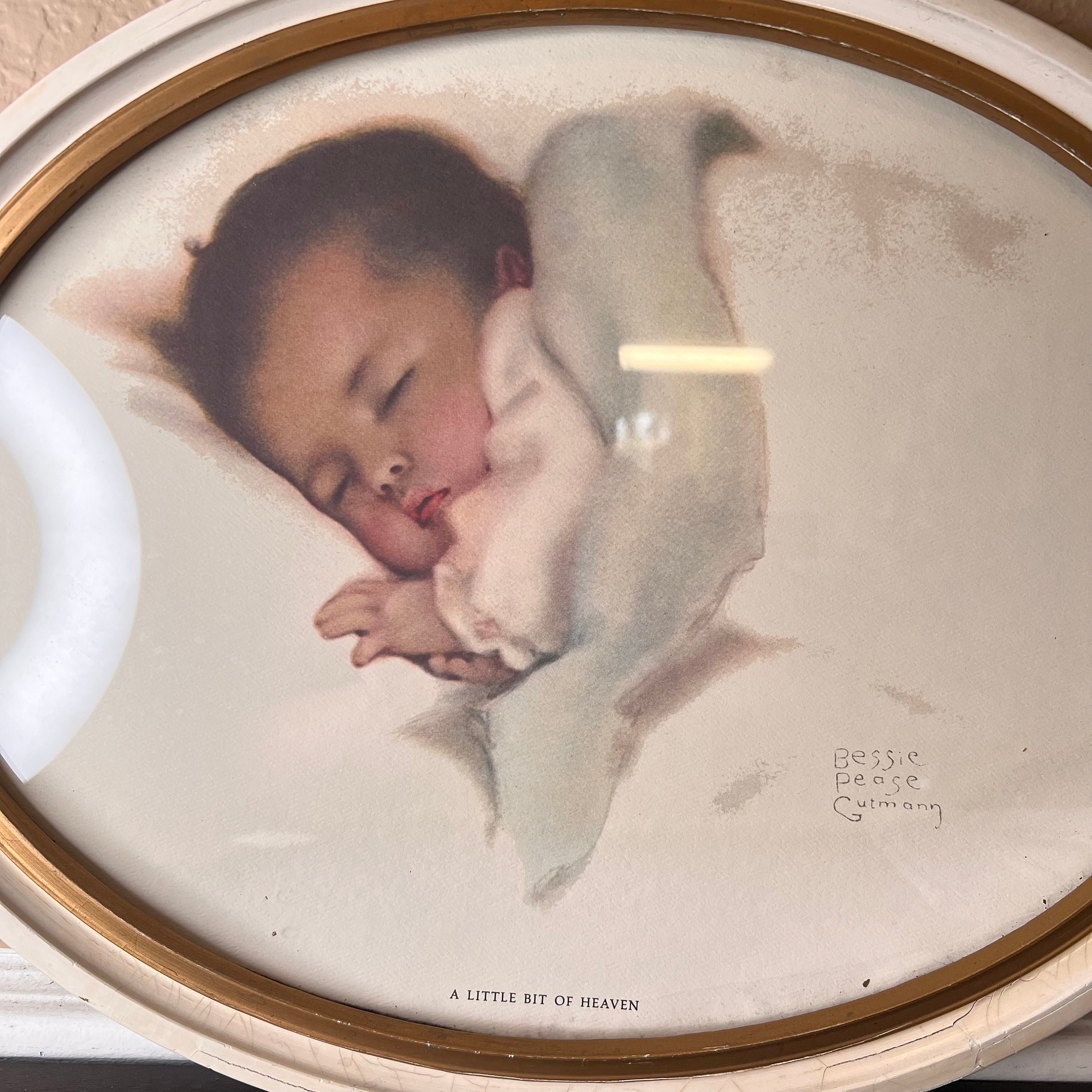 Vintage 1930's Bessie Pease Gutmann 'A Little Bit of Heaven