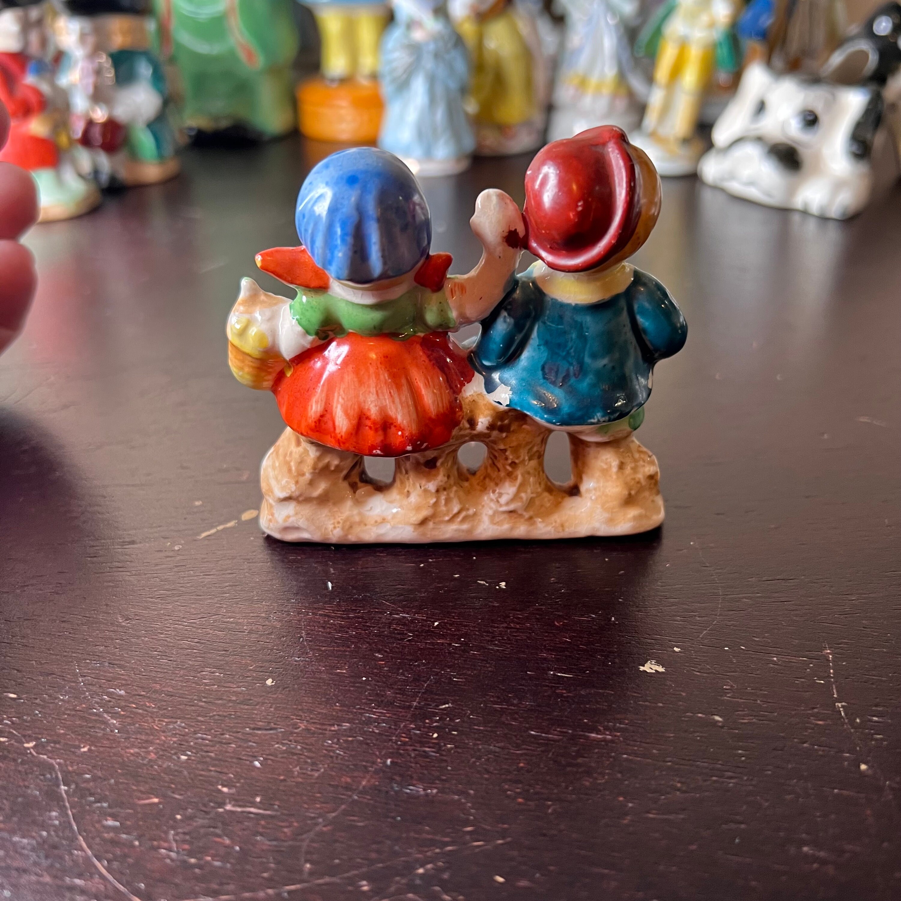 Vintage 1940's Made in Occupied Japan Boy & Girl Porcelain