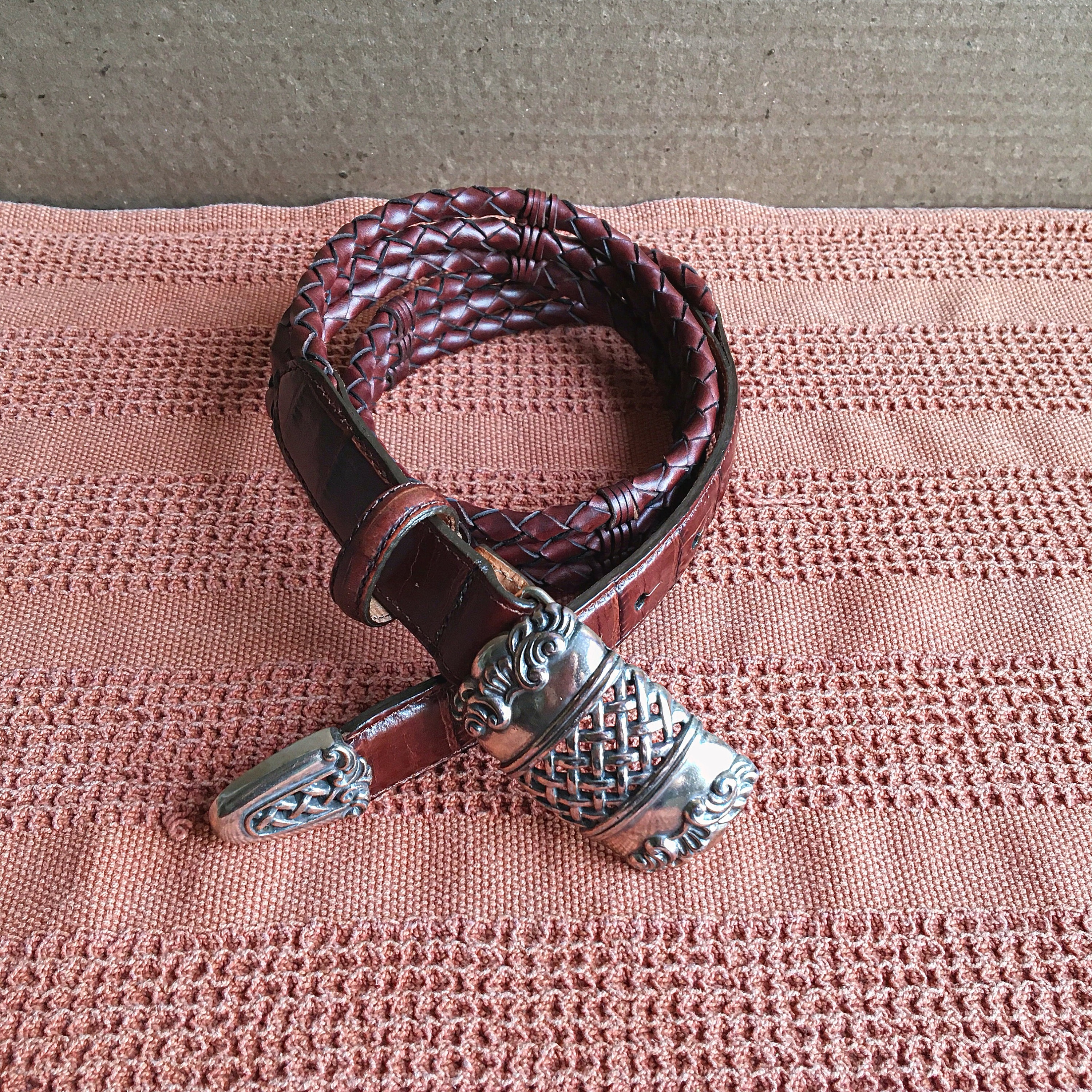 Brighton braided belt Clearance