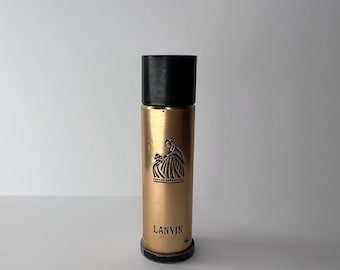 Vintage 1950s Lanvin Arpège Travel Flacon, Refillable Perfume Bottle, Jeanne Lanvin Logo