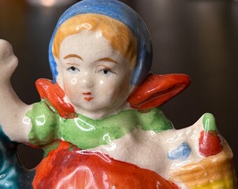 Vintage 1940's Made in Occupied Japan Boy & Girl Porcelain