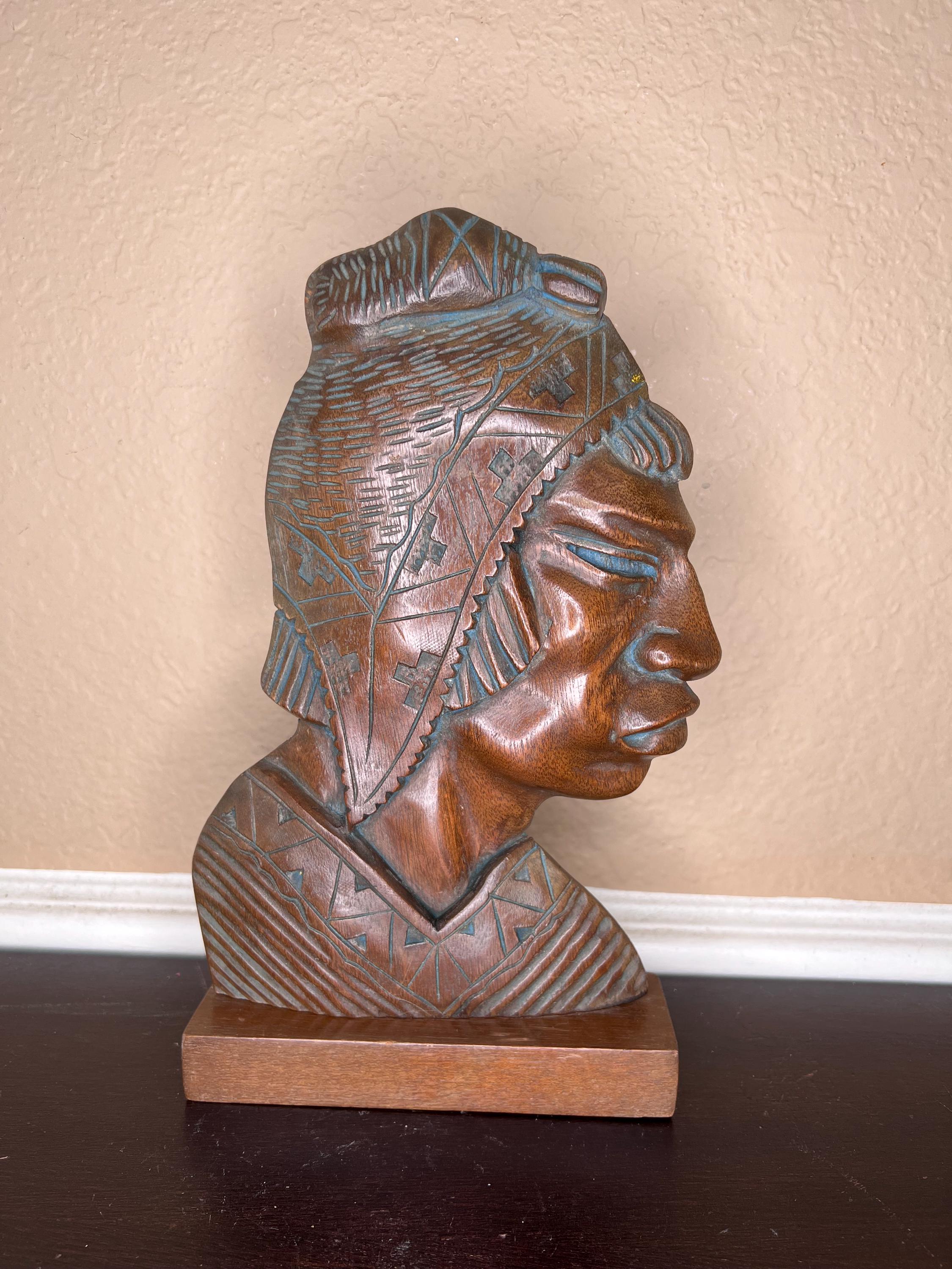 詳細不明　木製　置物　北米先住民〜南米　彫刻 詳細不明 木製 置物 北米先住民〜南米 彫刻