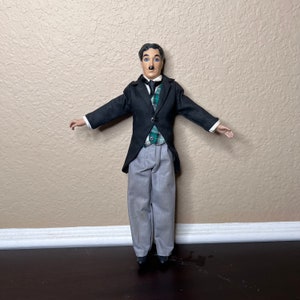 Charlie Chaplin Doll - Etsy Charlie Chaplin Doll - Etsy
