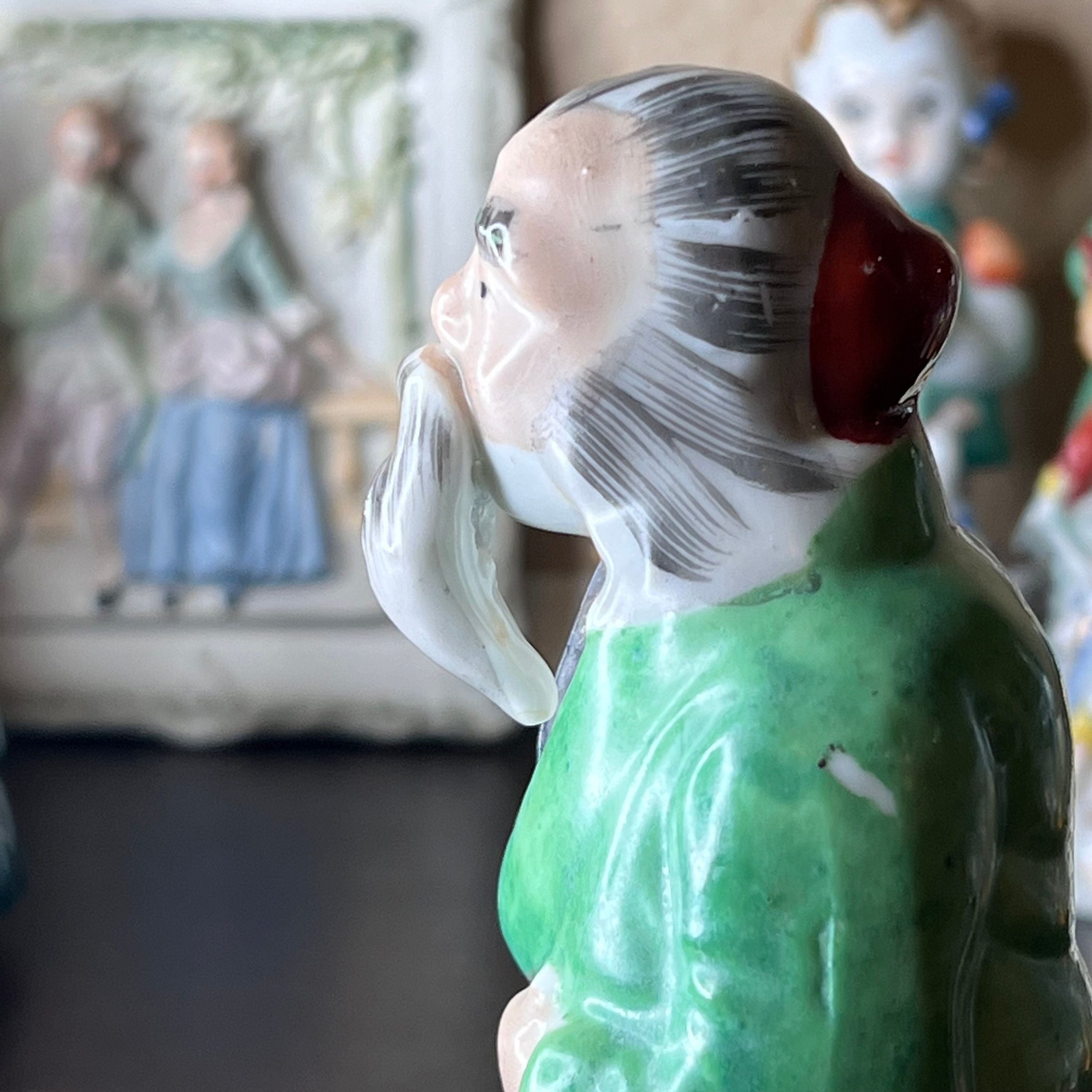 Vintage 1940's Made in Occupied Japan Wise Old Man Figurine