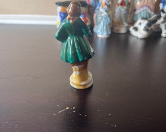 Vintage 1940's Made in Occupied Japan Colonial Man, MIOJ Porcelain