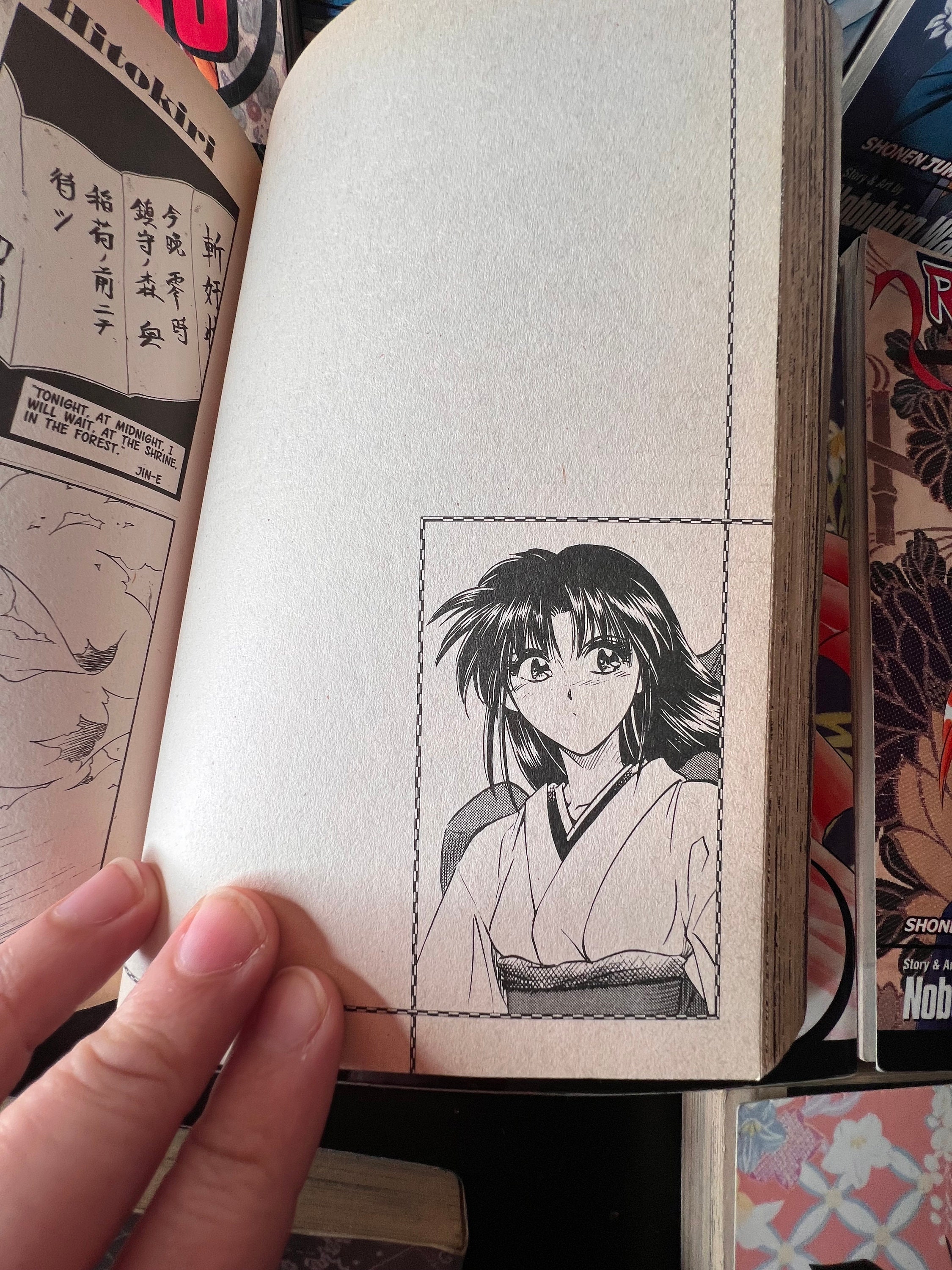 Vintage 2000s Rurouni Kenshin, Shonen Jump Graphic Novel, Teen Reader ...