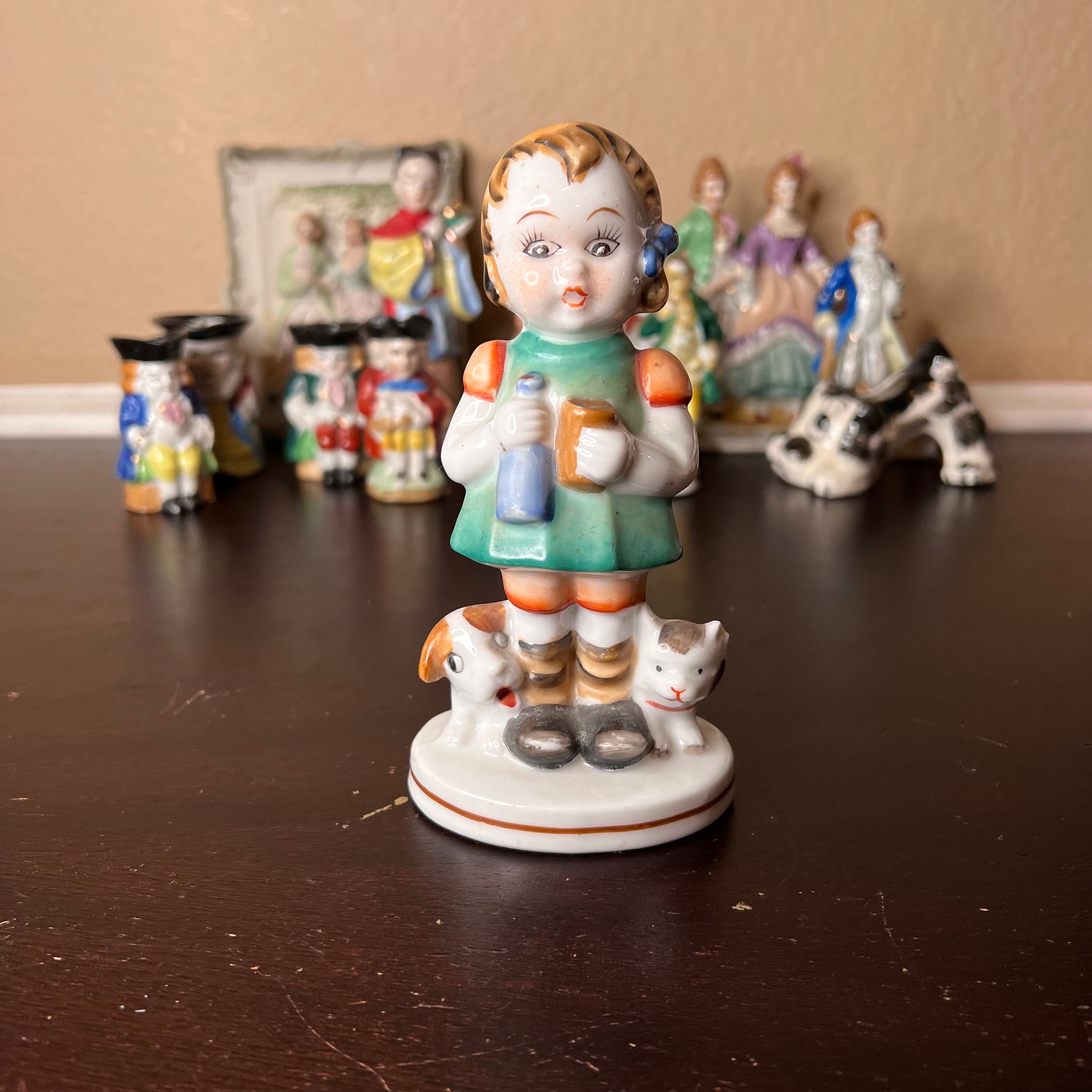 Porcelain children figurines japan - Etsy 日本